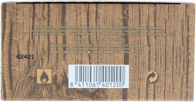 Puig Agua Brava Eau De Cologne Splash