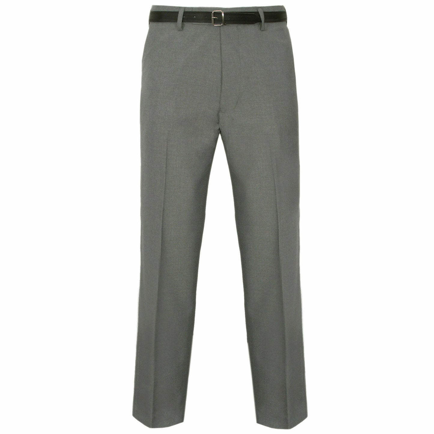 MEN TROUSERS OFFICE BUSINESS WORK FORMAL CASUAL SMART BIG plus BELT POCKET PANTS